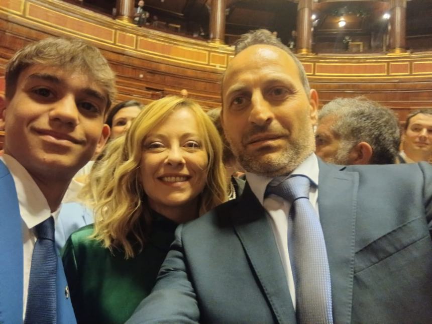 I familiari di Giulio Rivera al Senato per la commemorazione del 9 maggio