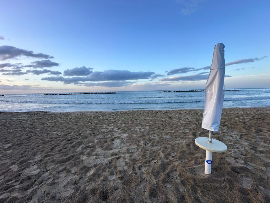 Tramonti sul mare di maggio a Termoli