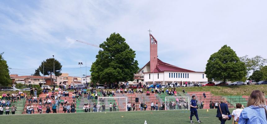 "Valori in Rete", in via Biferno di corsa i piccoli calciatori 