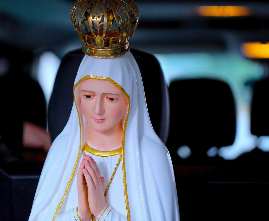 L'accoglienza della Madonna di Fatima all'Ultravolo di Rio Vivo