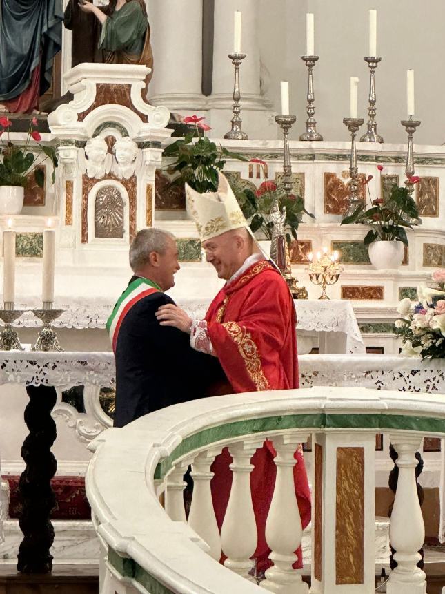 Il Monsignor Mauro Lalli in visita a San Buono: “Riconoscenti di questo tuo regalo”