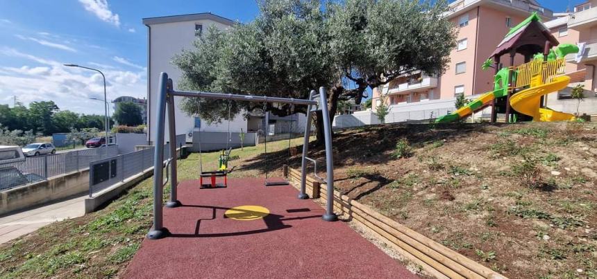 aperto al pubblico il nuovo parco giochi di via San Pio a San Salvo