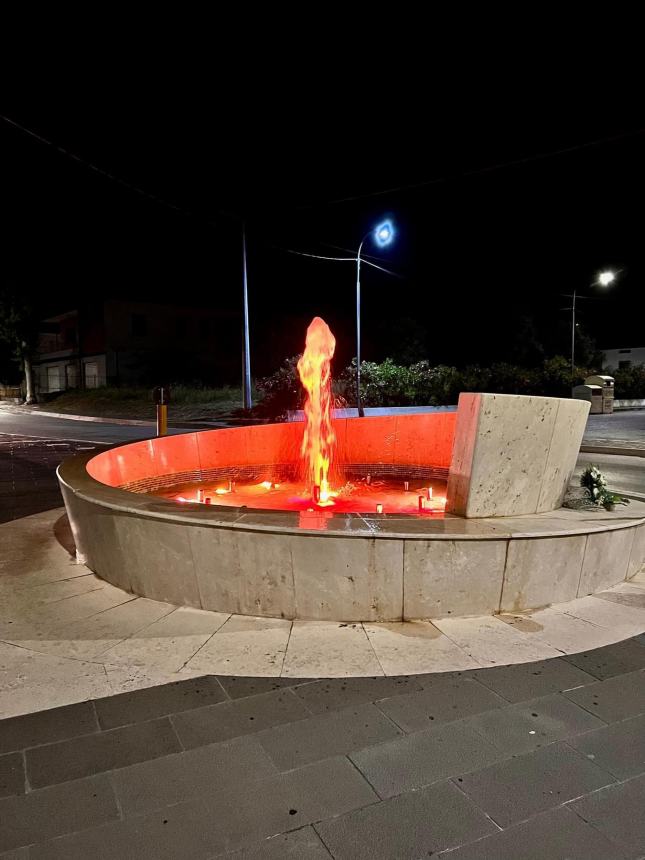 A Scerni effettuata la manutenzione alla Fontana Piazzale Madonna della Strada