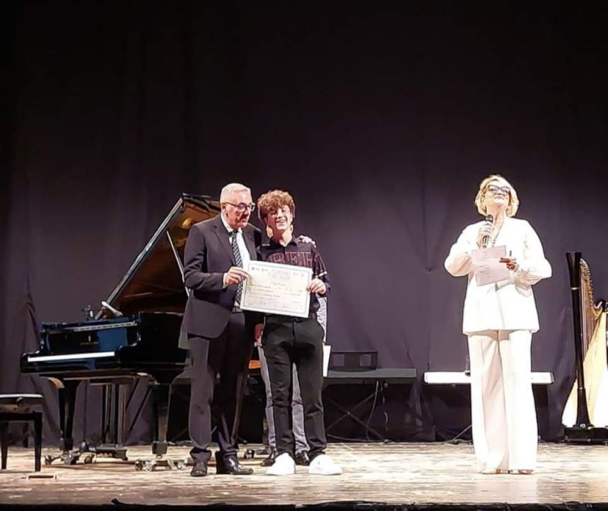 Il vastese Luca Basilico trionfa nel concorso musicale “Ortona Città d’Arte”