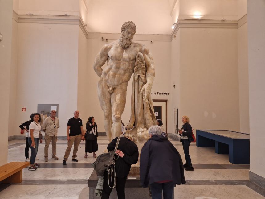 Archeoclub di Termoli in trasferta a Napoli 