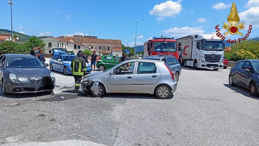 Tamponamento sulla statale 85