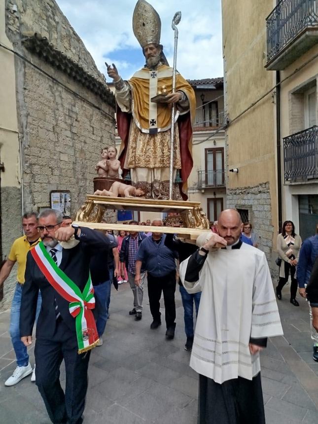 Rinnovate le tradizioni a Montazzoli con la processione in onore di San Nicola 