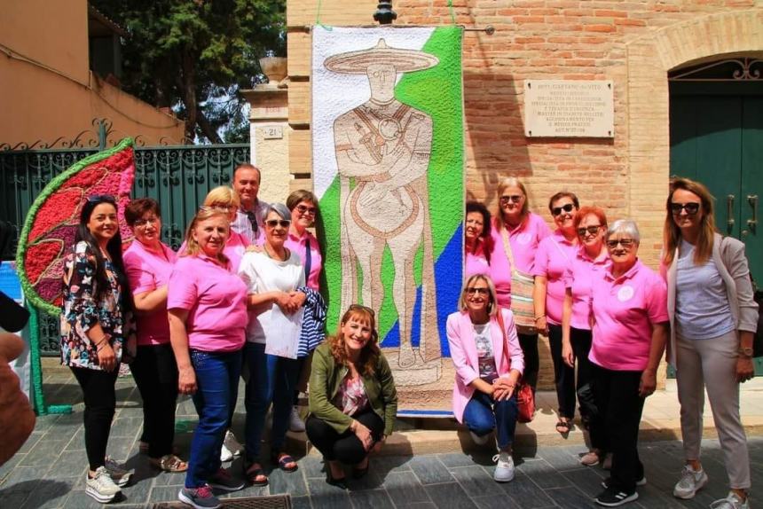 A San Salvo la 4° edizione dell'Infiorata all'Uncinetto 