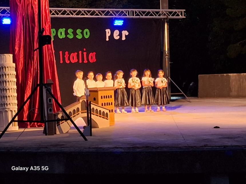 "A spasso per l'Italia" con i bimbi dell'Arca di Noè