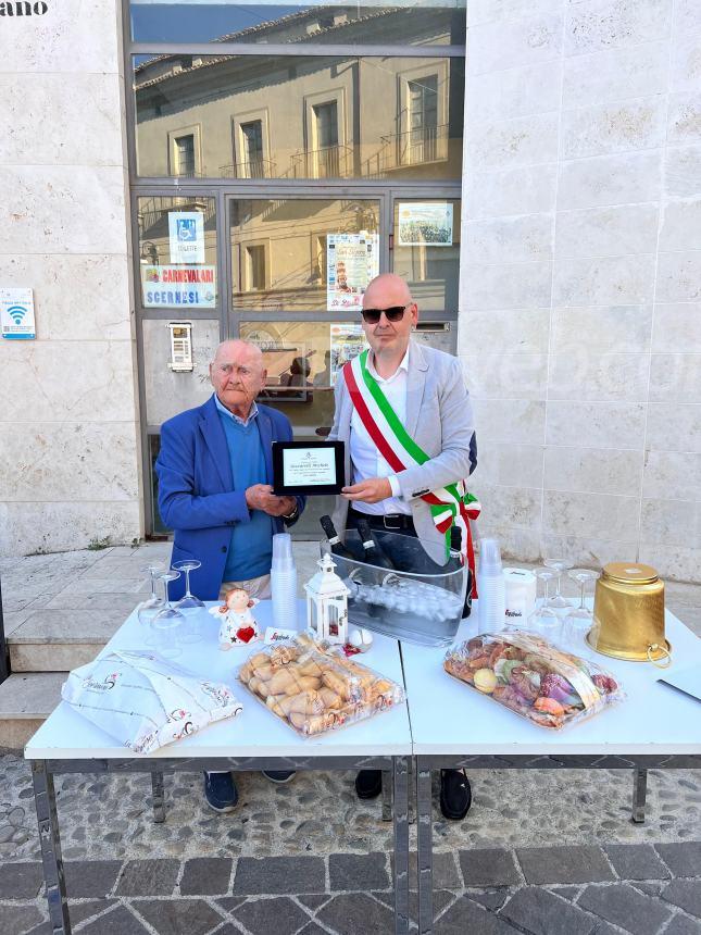 Grande festa a Scerni per i 100 anni di Michele Gizzarelli