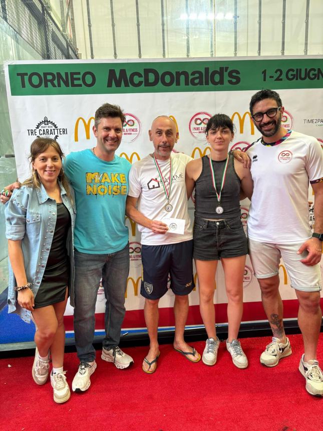 Un successo il torneo di padel targato Mc Donald's a Montenero di Bisaccia