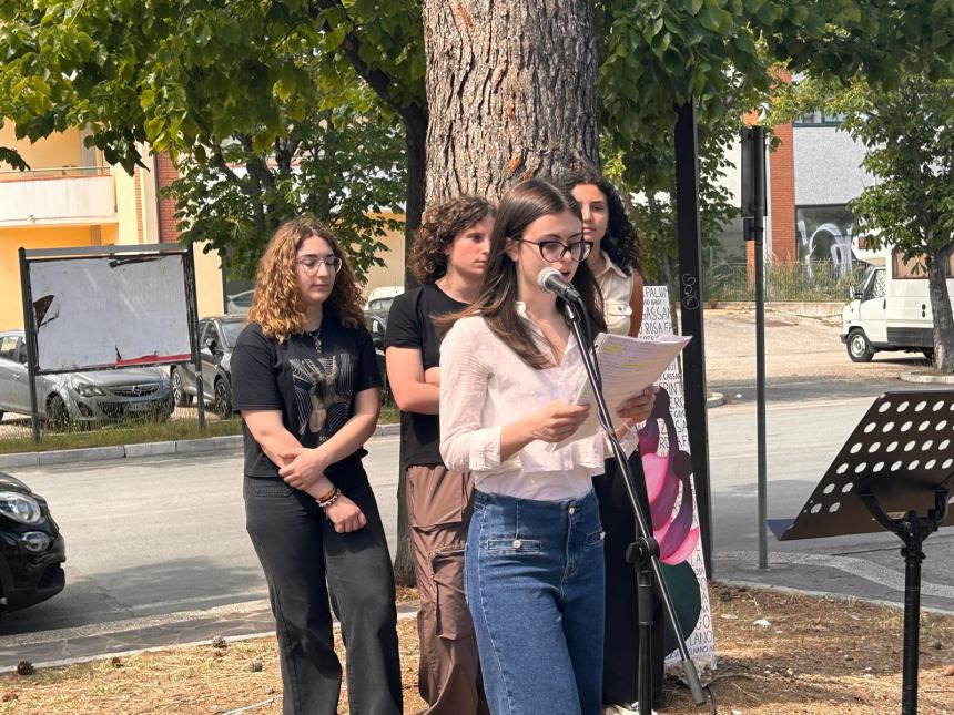 Inaugurata a San Paolo la pensilina dedicata a Lea Garofalo, vittima della mafia