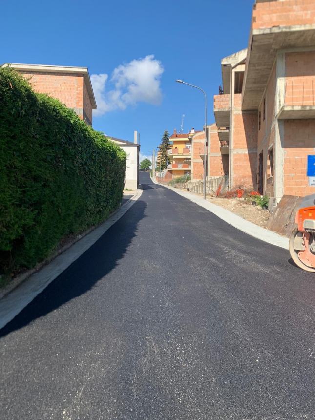 A Monteodorisio conclusi gli interventi  nei tre punti di accesso alla Circonvallazione