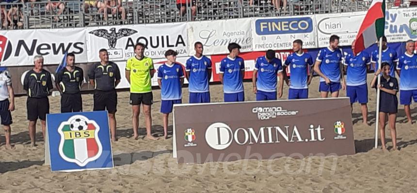 A Vasto Marina arriva il “Domina beach soccer tour”, 4 nazionali si danno battaglia