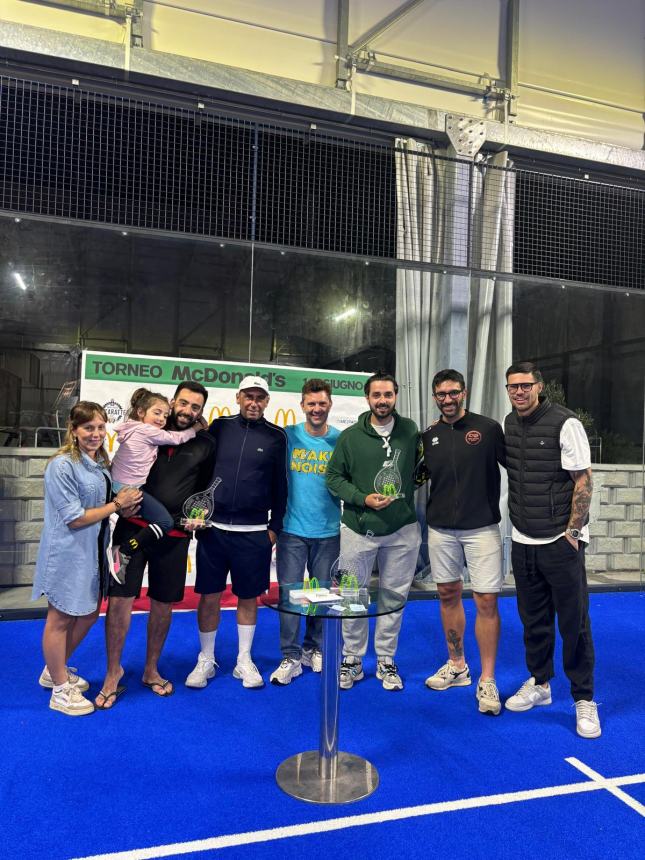 Un successo il torneo di padel targato Mc Donald's a Montenero di Bisaccia