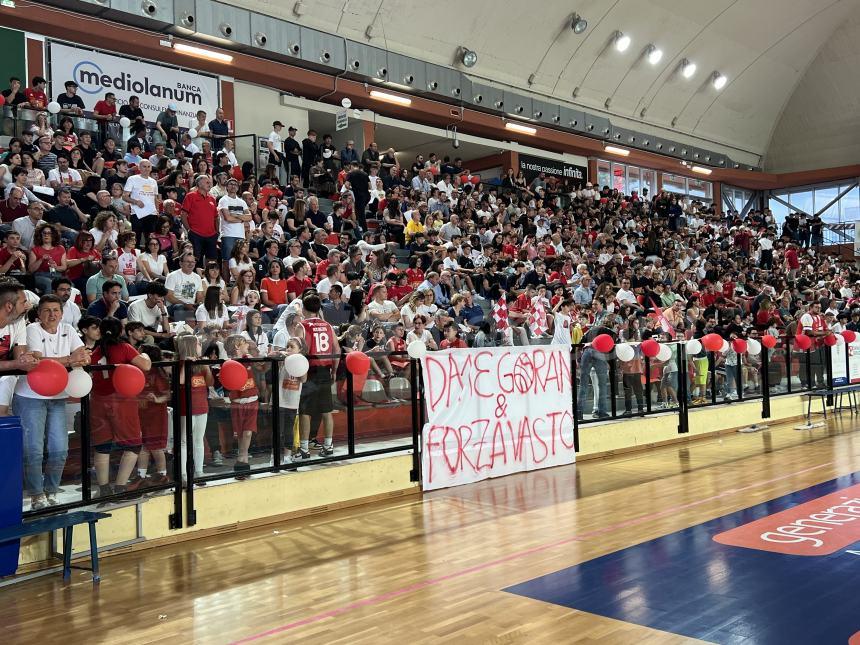 Apoteosi Vasto Basket: la B è tua!