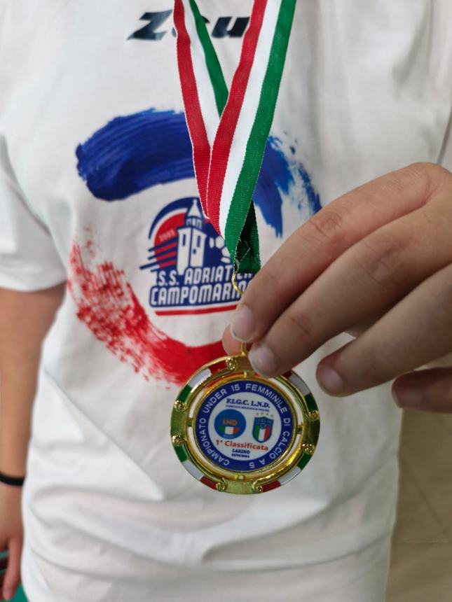 L'Adriatica Campomarino campione regionale Under 15 Femminile