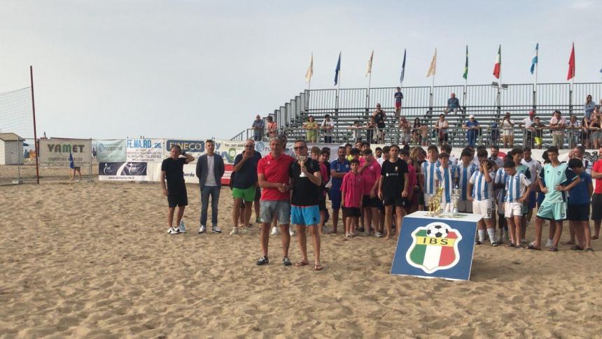 Grande vittoria per l’Italia nella “Domina Beach Soccer Tour” a Vasto Marina 