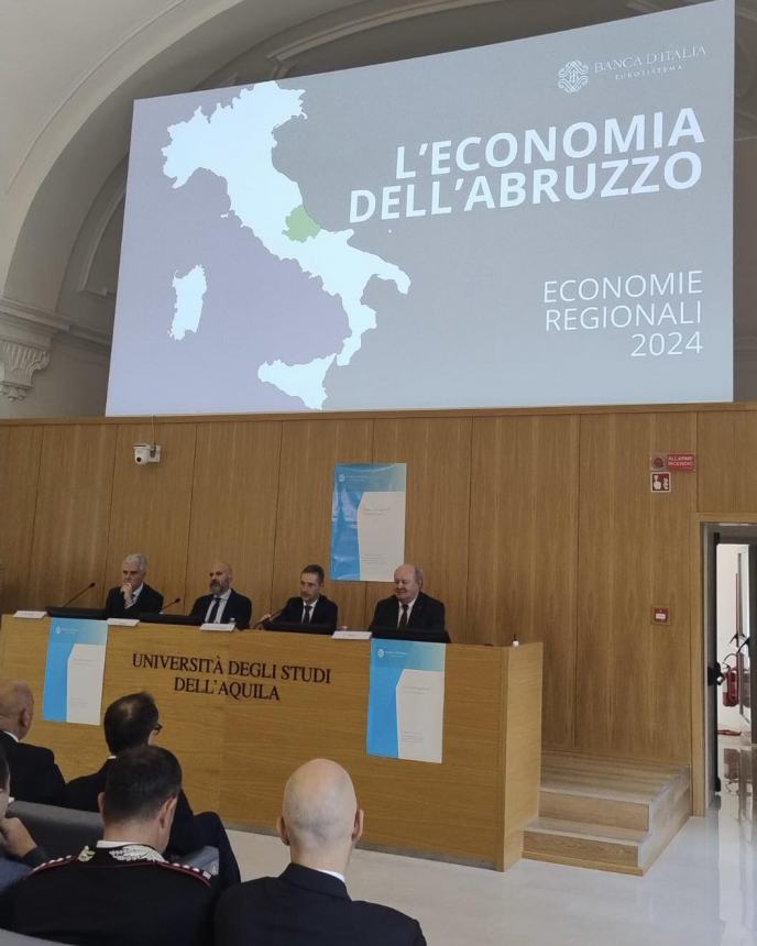 Rapporto annuale economia abruzzese: "Un buon stato di salute complessivo"