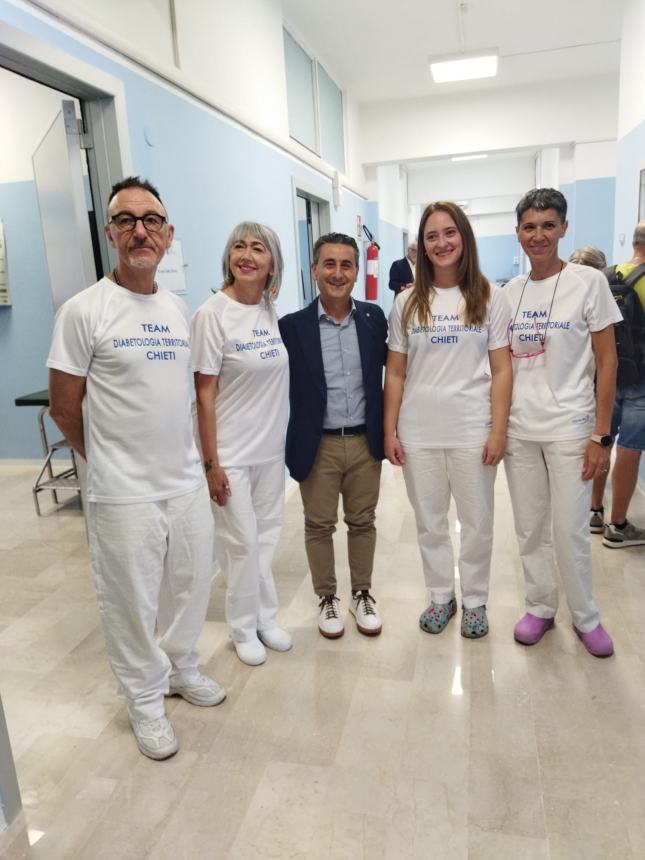 Diabetologia territoriale di Chieti, inaugurata la nuova sede