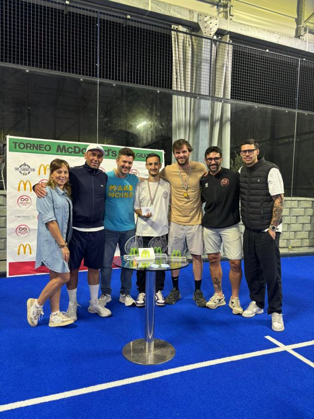 Un successo il torneo di padel targato Mc Donald's a Montenero di Bisaccia