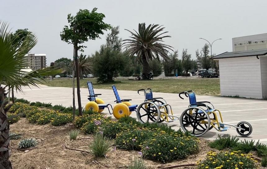 È attivo a San Salvo il servizio “Mare senza Barriere” 