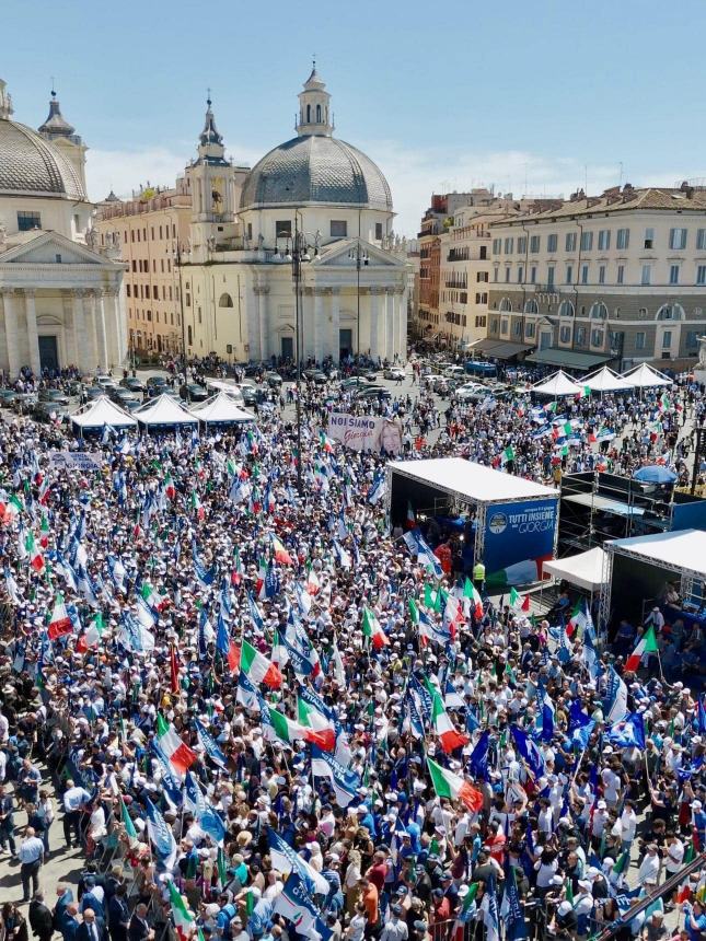 «Con Giorgia l’Italia cambia l’Europa», il Molise all'evento di Fdi