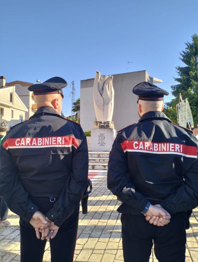 Celebrato a Vasto il 210° anniversario della Fondazione dell'Arma dei Carabinieri 