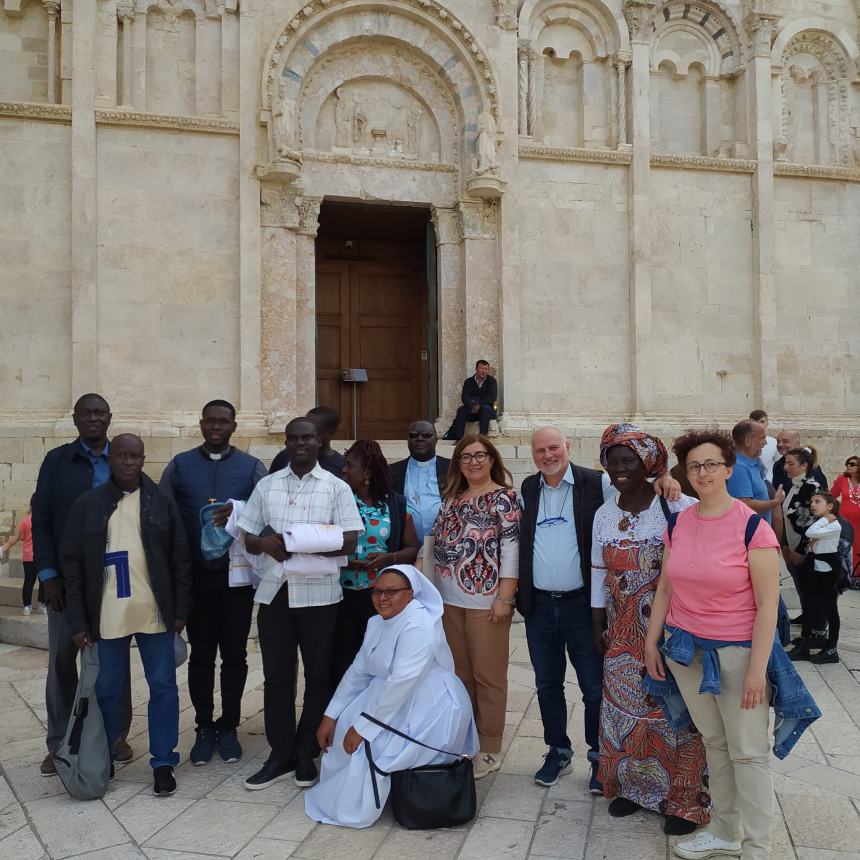 «Per una chiesa più sinodale», la visita della Caritas del Senegal in diocesi