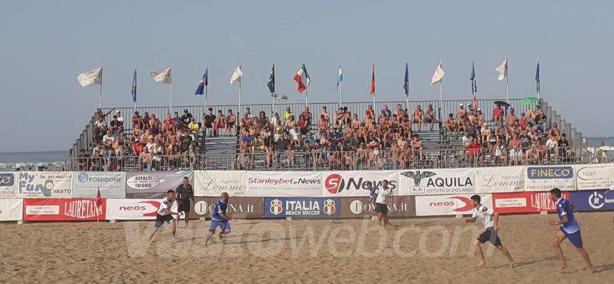 A Vasto Marina arriva il “Domina beach soccer tour”, 4 nazionali si danno battaglia