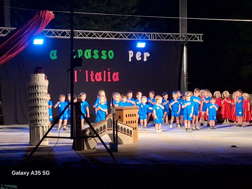 "A spasso per l'Italia" con i bimbi dell'Arca di Noè