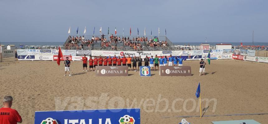 A Vasto Marina arriva il “Domina beach soccer tour”, 4 nazionali si danno battaglia