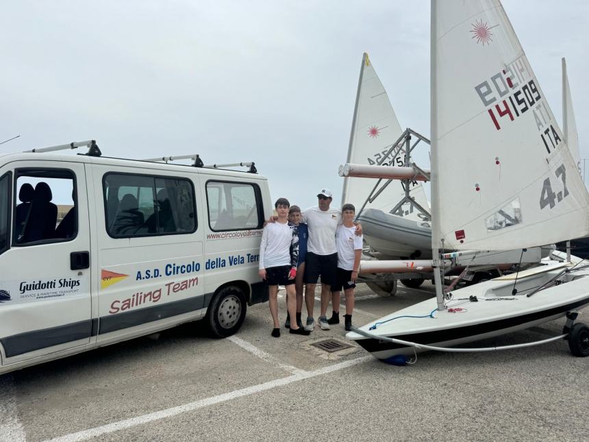 Ottime prestazioni dei velisti termolesi al campionato zonale "Federvela"