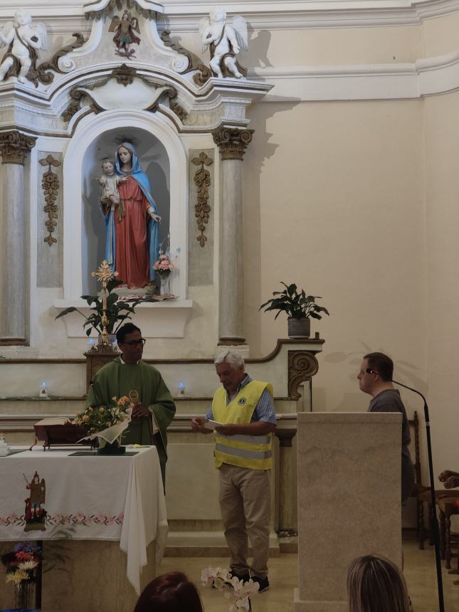 Santuario di San Michele a Liscia, i Lions donano un defibrillatore 