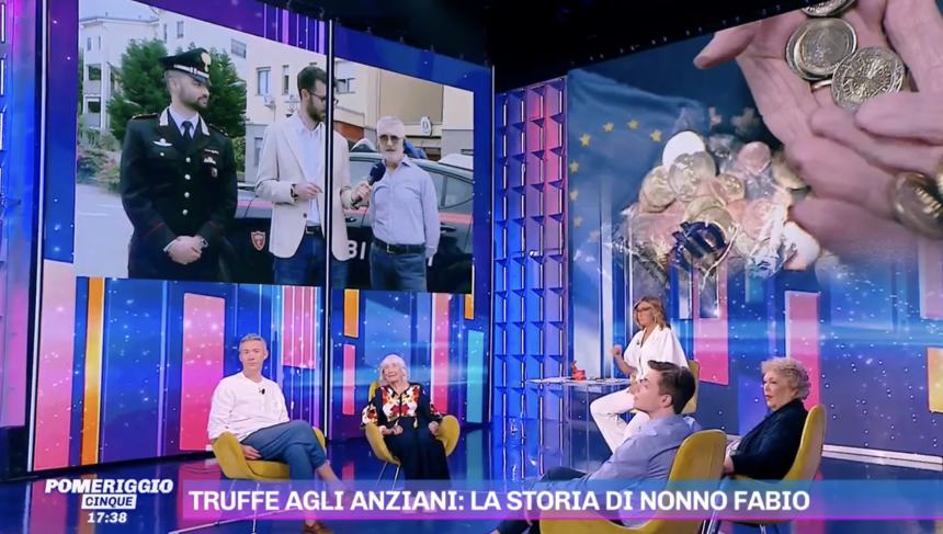 Tra le “nonne anti-truffa” di Pomeriggio 5 c’è anche Maria di Vasto 