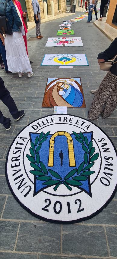 In tanti all'Infiorata all’uncinetto organizzata dalla Pro Loco di San Salvo 