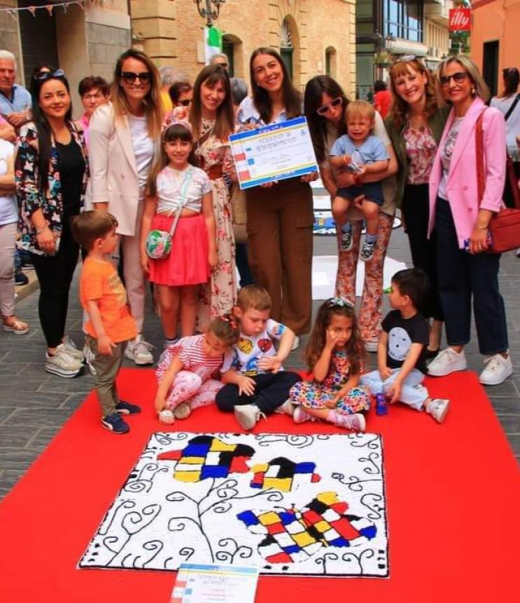 In tanti all'Infiorata all’uncinetto organizzata dalla Pro Loco di San Salvo 