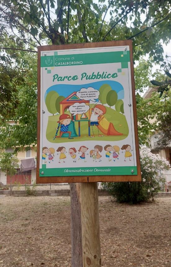 Inaugurato il nuovo parco giochi ai Miracoli di Casalbordino: “Fatene buon uso”