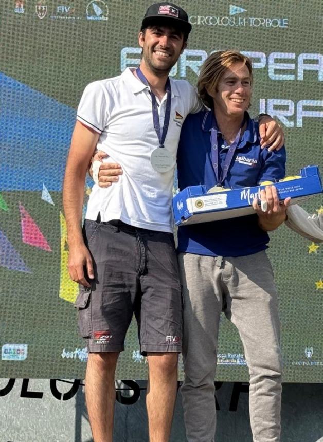 Vittorio Blardi sul podio europeo