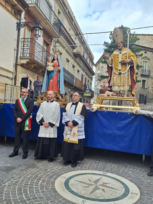 Rinnovate le tradizioni a Montazzoli con la processione in onore di San Nicola 