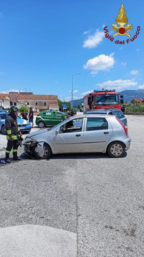 Tamponamento sulla statale 85