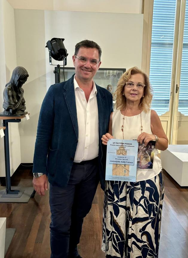 Antonietta Aida Caruso premiata al concorso “Ut pictura poësis - città di Chieti 2024"