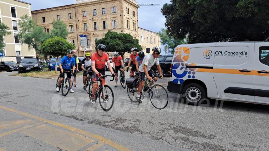 Il giro del Molise in bicicletta, l'impresa in solitaria di Luigi Cantoro