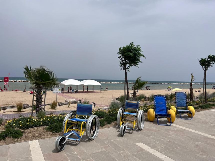 È attivo a San Salvo il servizio “Mare senza Barriere” 