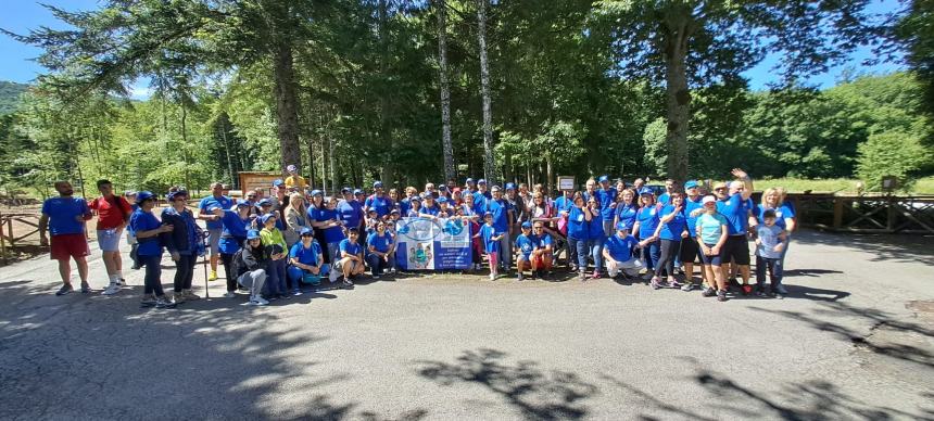 La staffetta blu per l'autismo fa tappa in Molise