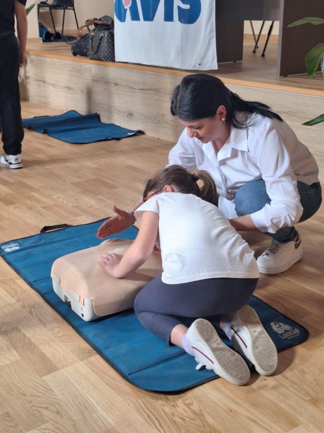 Corso di primo soccorso a Pollutri  per gli studenti di elementari e delle medie