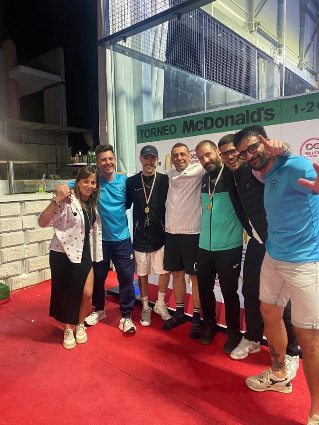 Un successo il torneo di padel targato Mc Donald's a Montenero di Bisaccia