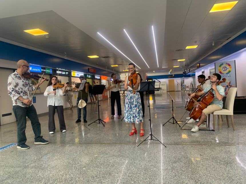 Anche l’Abruzzo Airport aderisce alla giornata internazionale della musica