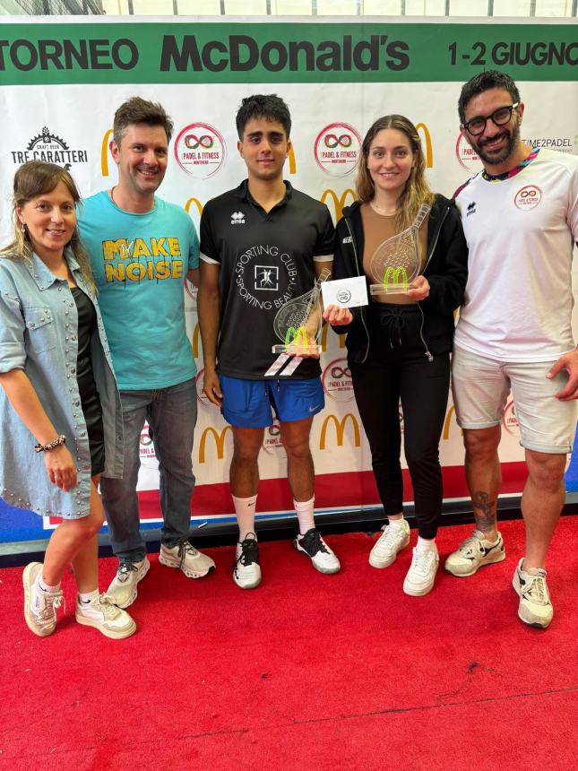 Un successo il torneo di padel targato Mc Donald's a Montenero di Bisaccia