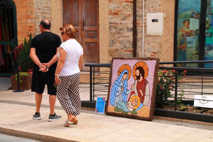 A San Salvo la 4° edizione dell'Infiorata all'Uncinetto 